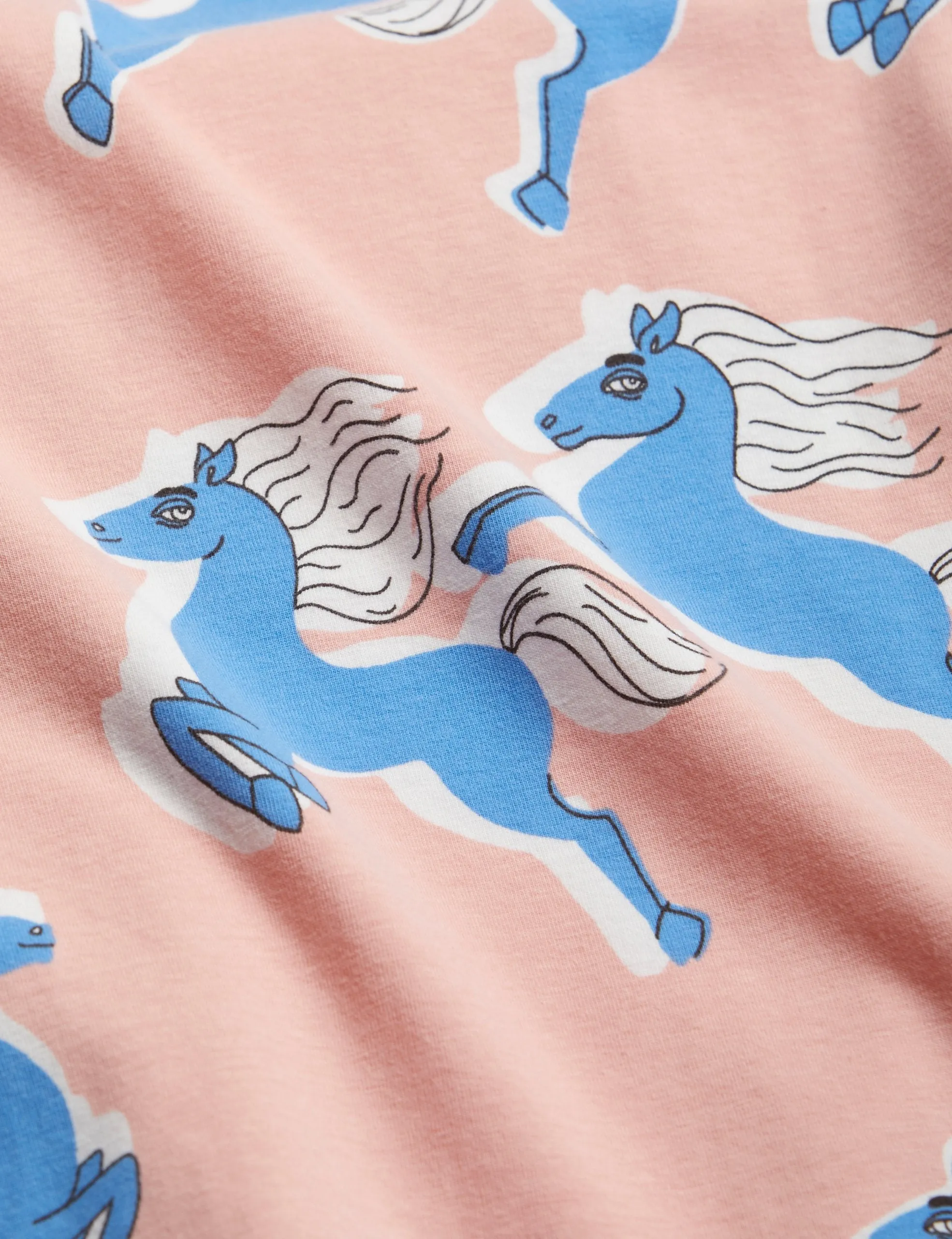 Mini Rodini Horses AOP LS Dress