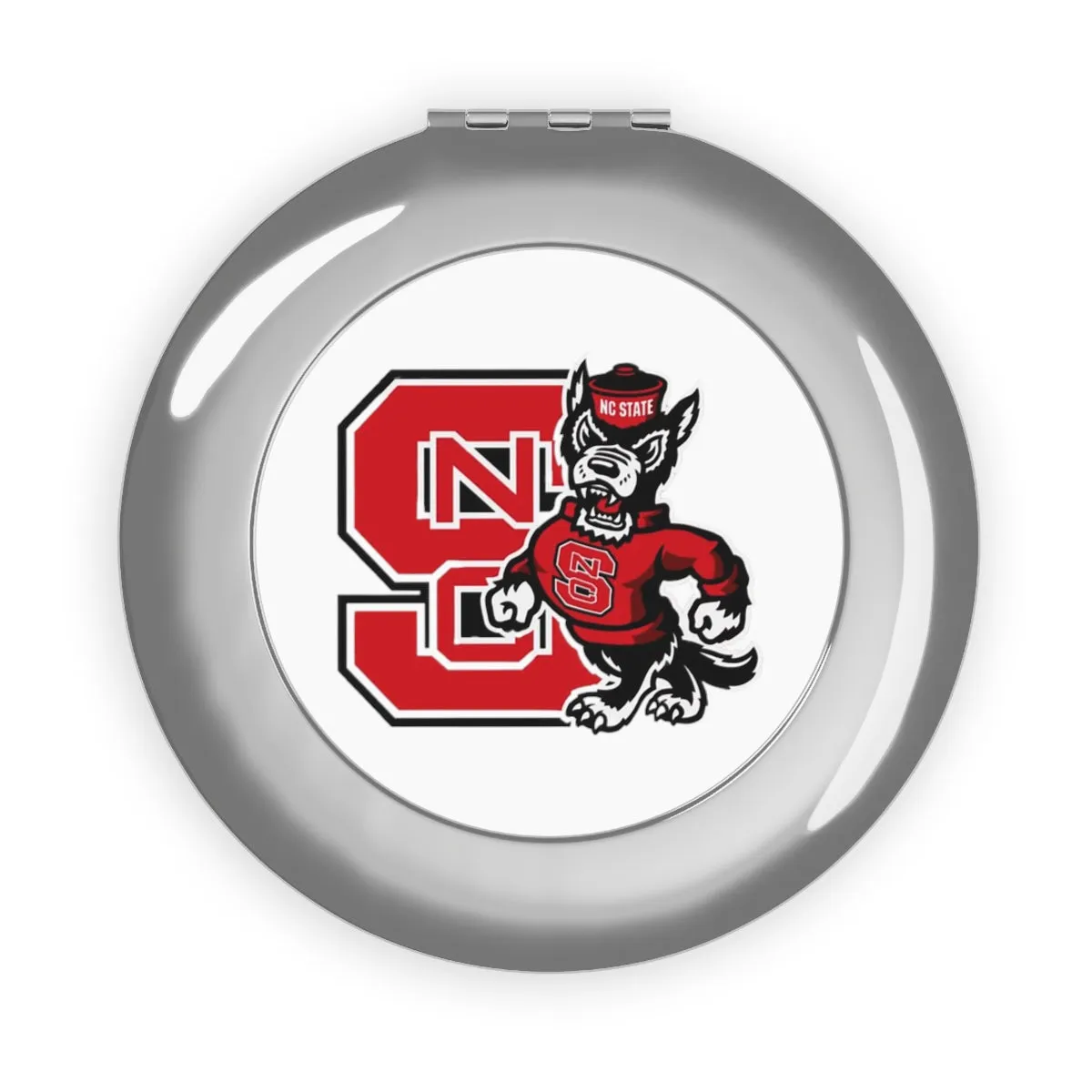 NC State Compact Travel Mirror