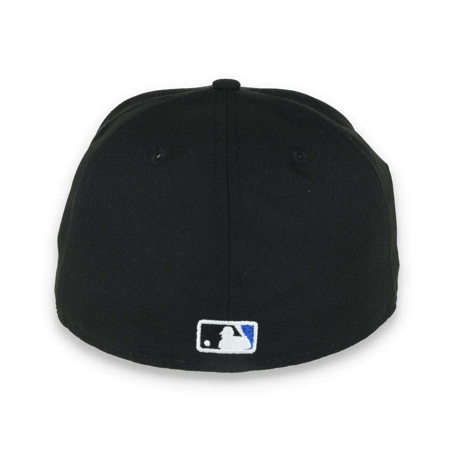 New Era Los Angeles Dodgers 60th Anniversary Metallic Logo Side Patch 59FIFTY Fitted-Black