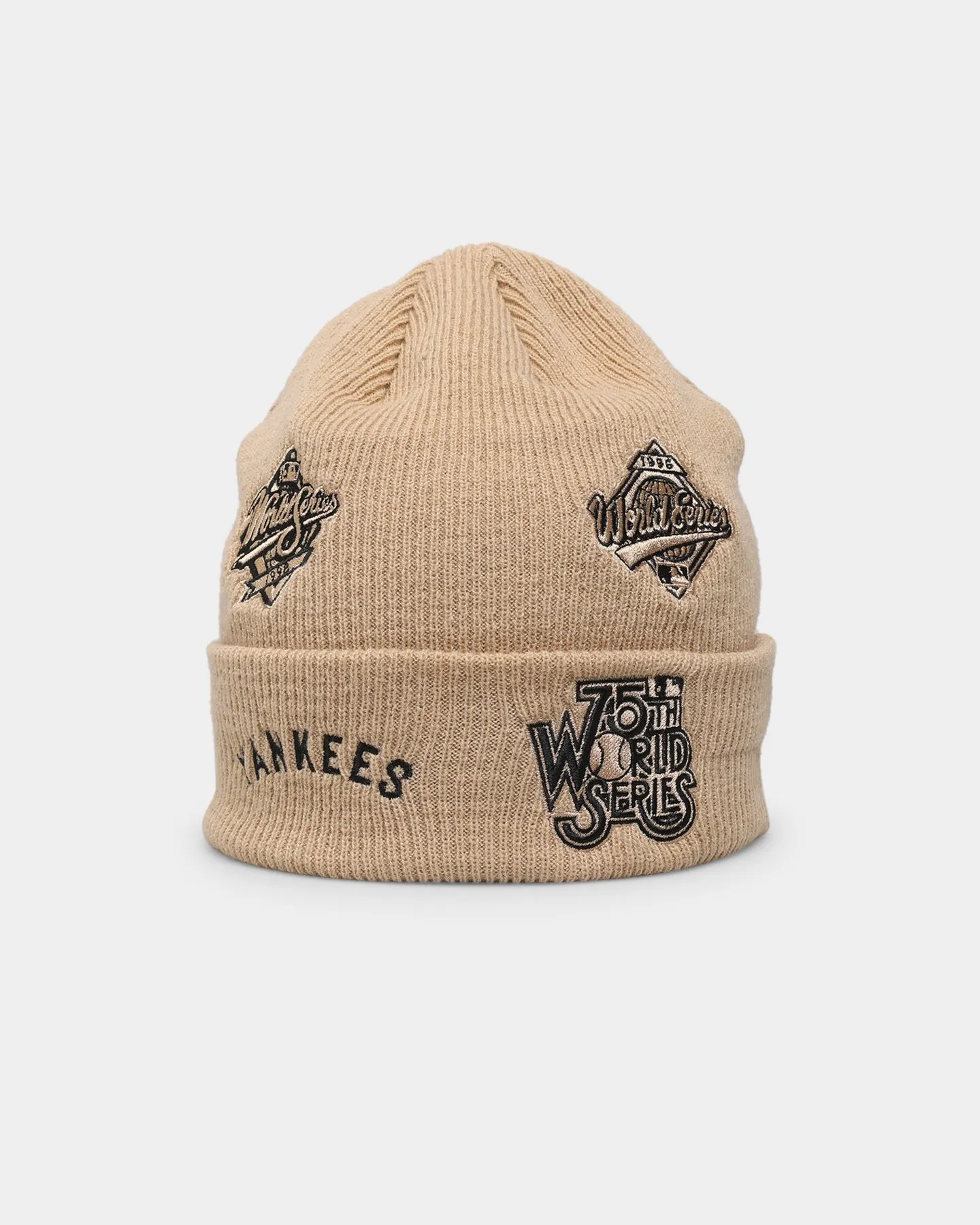 New Era New York Yankees 'Thin Knit Tumbleweed Black' Beanie Tumbleweed