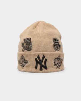 New Era New York Yankees 'Thin Knit Tumbleweed Black' Beanie Tumbleweed