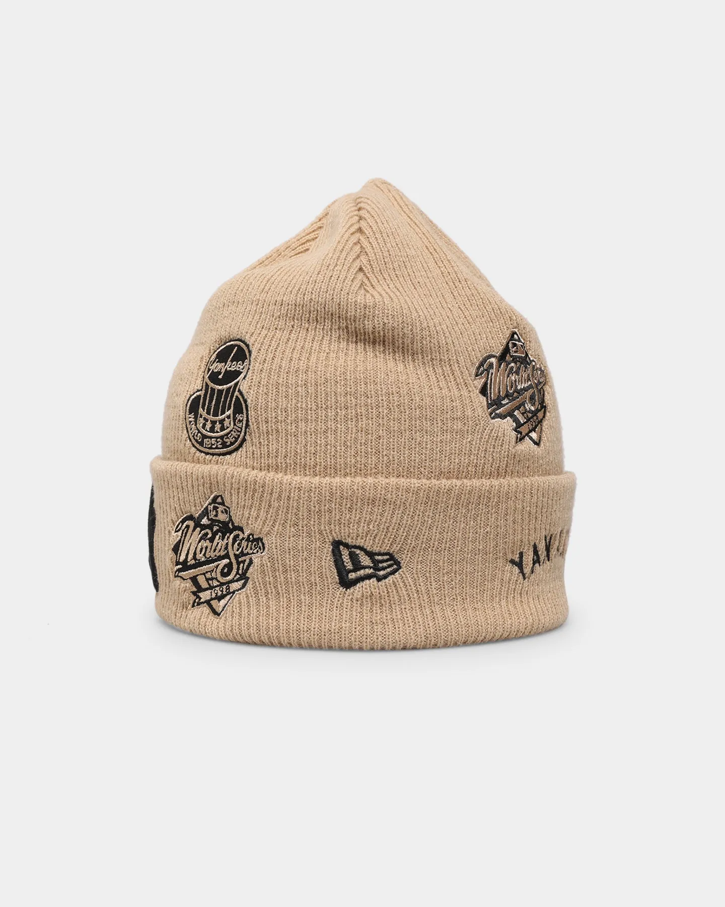 New Era New York Yankees 'Thin Knit Tumbleweed Black' Beanie Tumbleweed