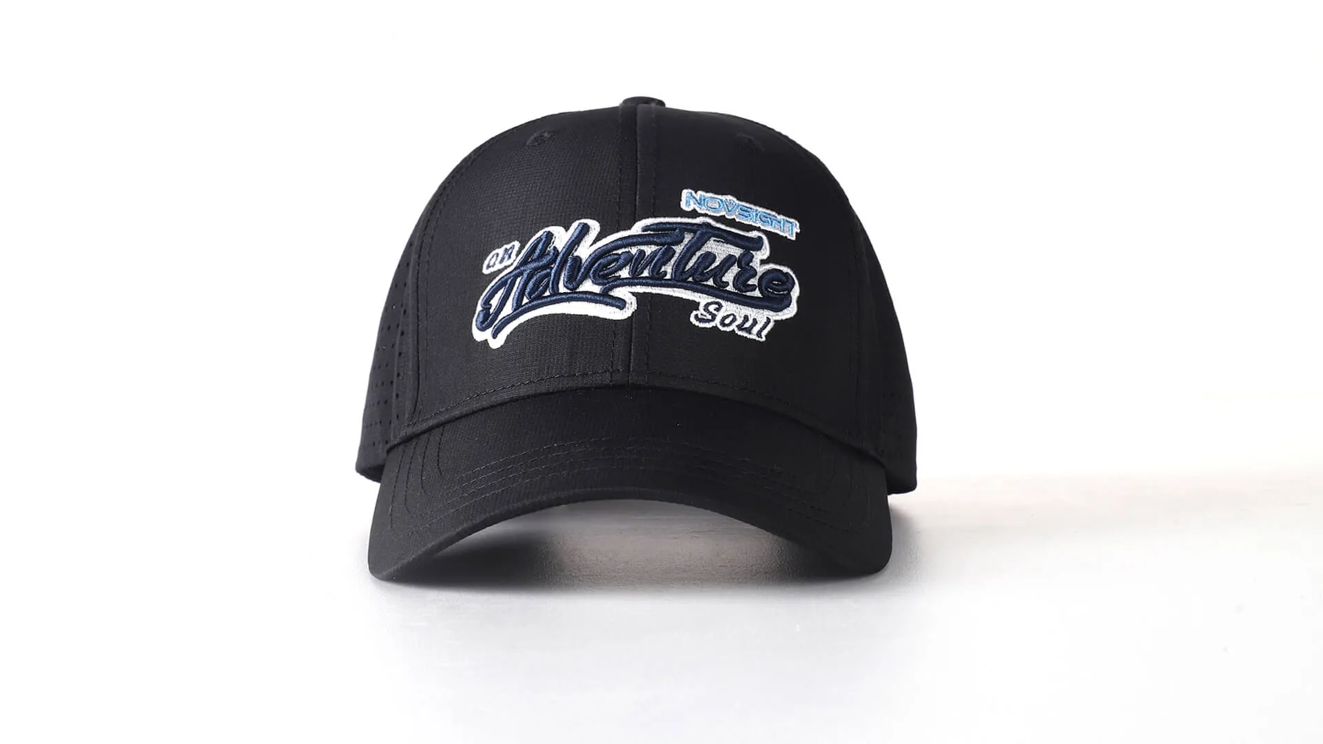 Novsight 3D Embroidered Baseball Cap for Men Women - Breathable Mesh Side, Adjustable Fit，Grey