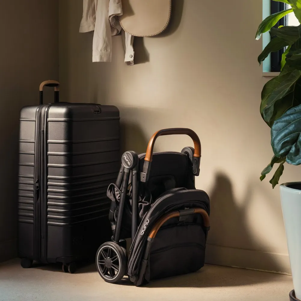 NUNA TRVL Compact Stroller - Caviar