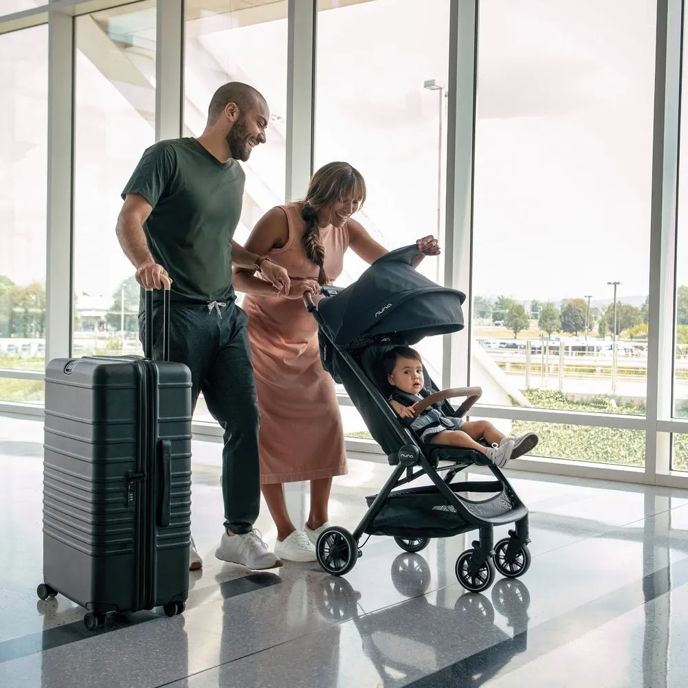 NUNA TRVL Compact Stroller - Caviar