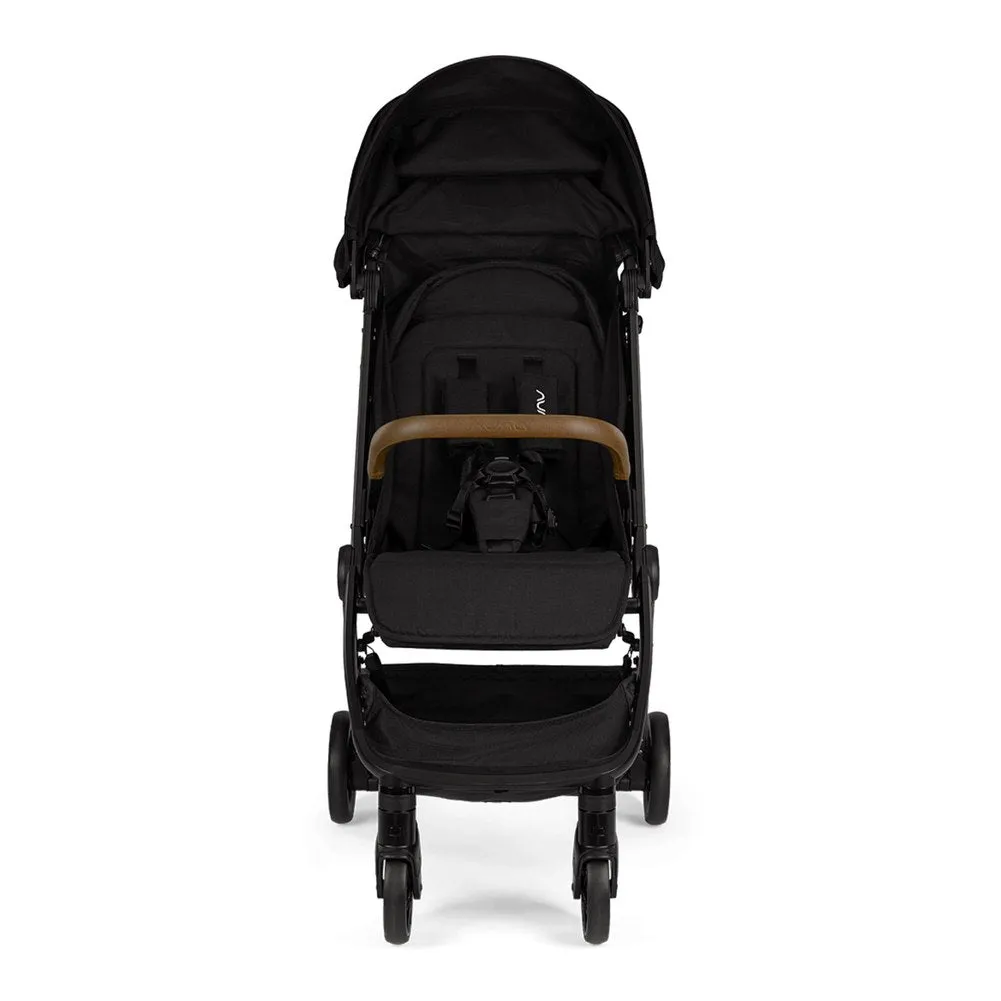 NUNA TRVL Compact Stroller - Caviar