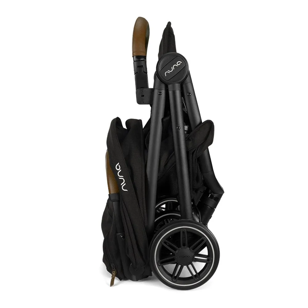 NUNA TRVL Compact Stroller - Caviar