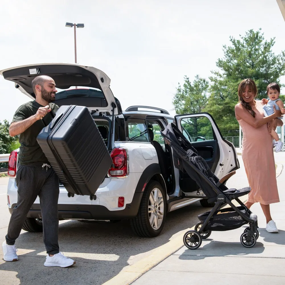 NUNA TRVL Compact Stroller - Caviar