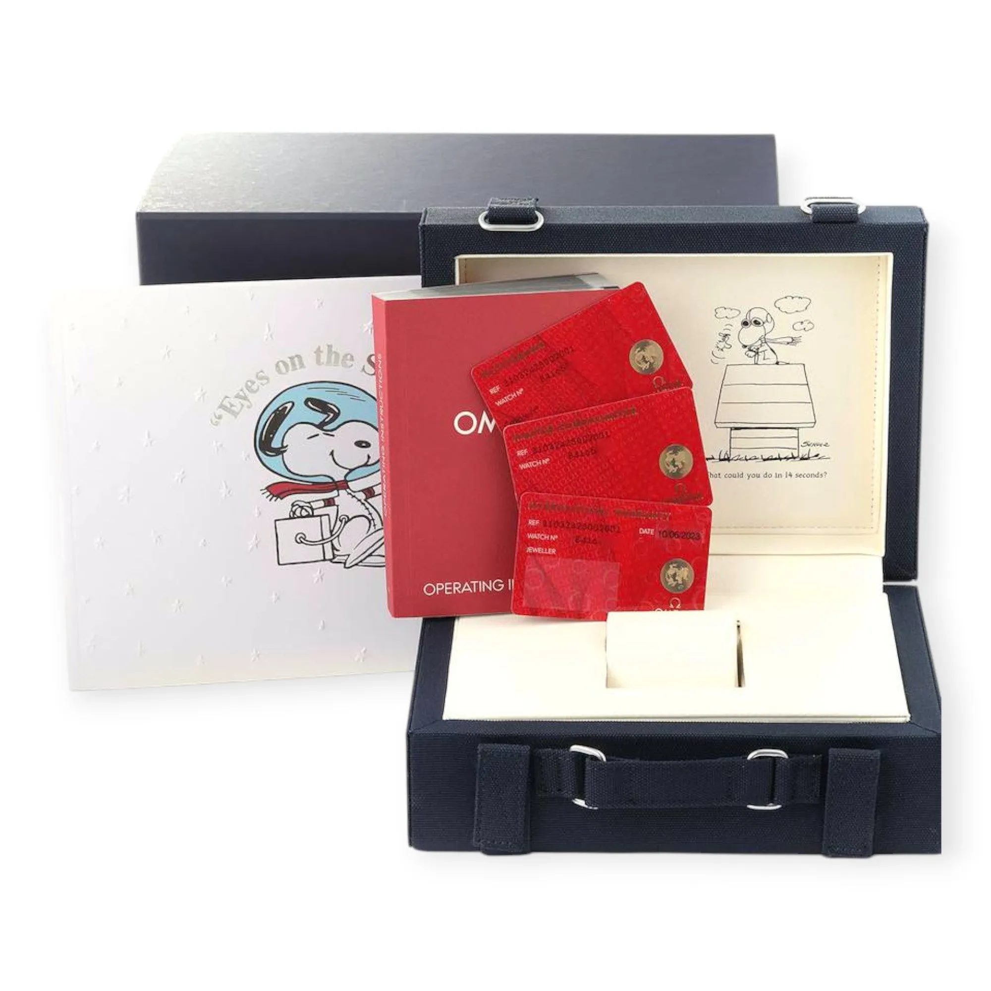 Omega Speedmaster 310.32.42.50.02.001 Silver Snoopy Award Mens Moonwatch