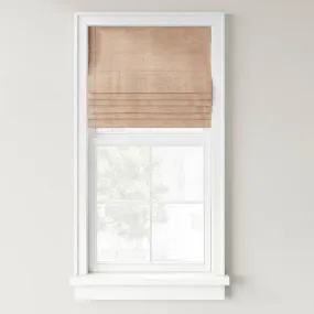 Open Box - 1pc 35"x64" Light Filtering Cordless Jute-Like Roman Window Shade Dark Natural - Threshold
