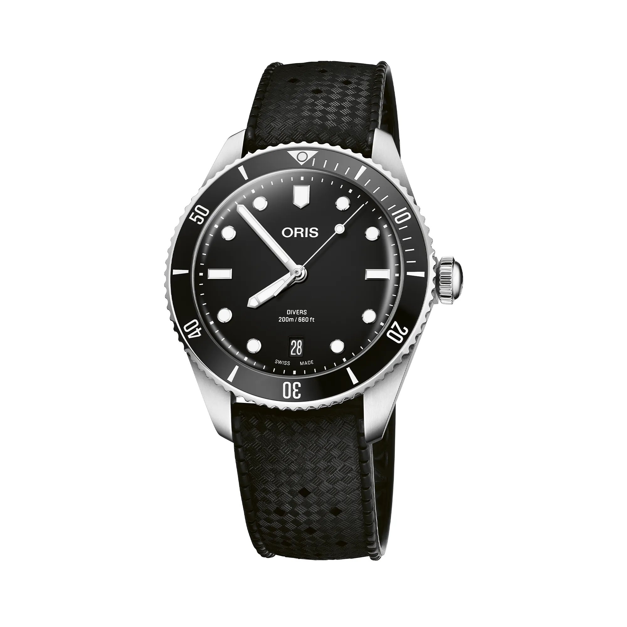 Oris Sixty Five Diver Men's 39mm Stainless Steel Automatic Watch 733 7795 4054 SET