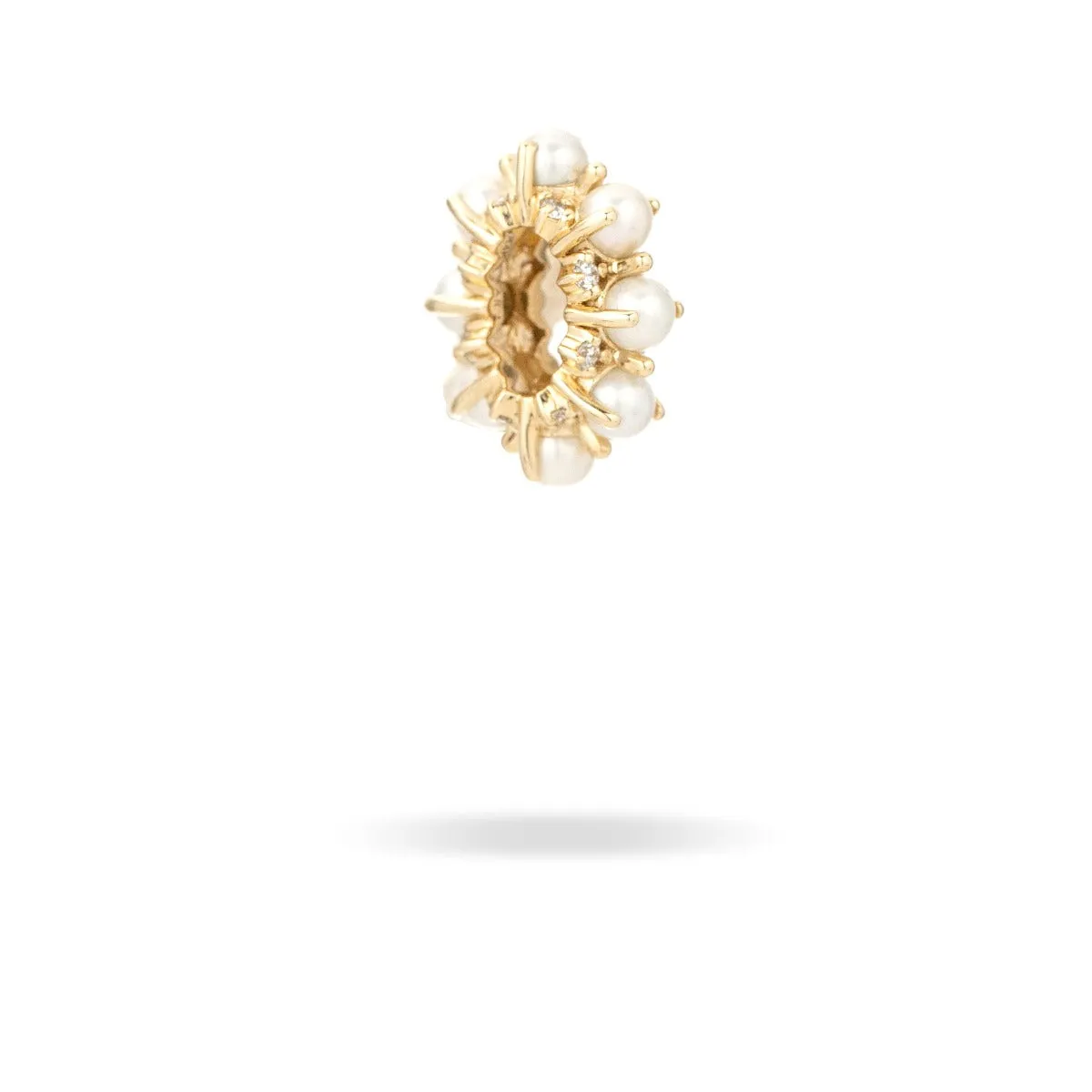 Pearl   Diamond Rounds Big Bead