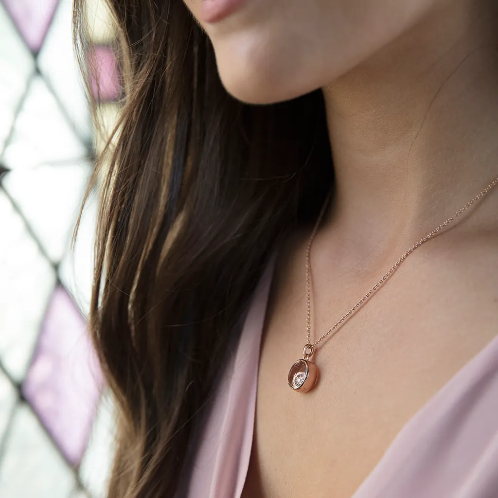 Petite Rose Gold Locket