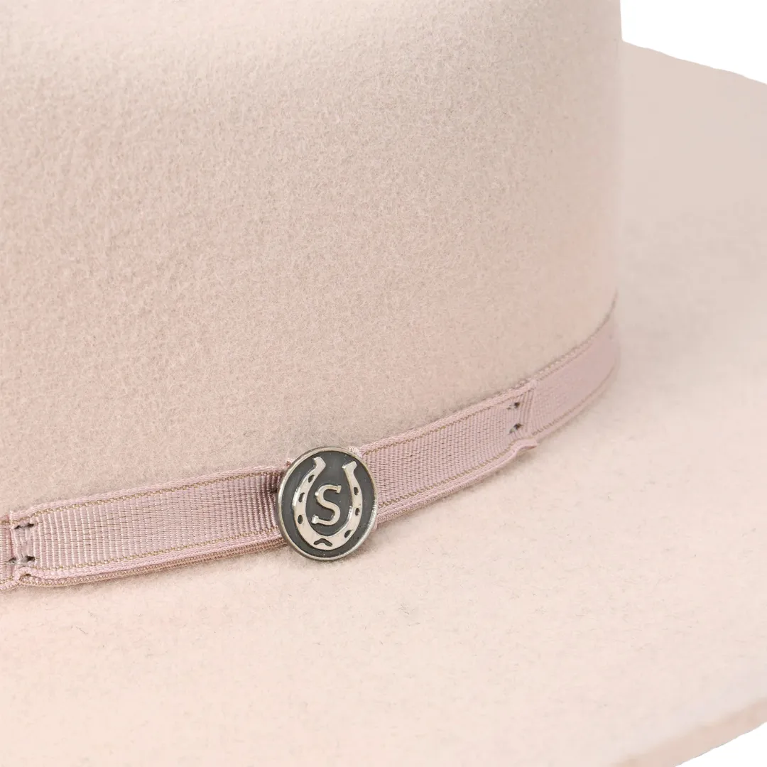 Pismo Powder Pink Felt Cowboy Hat XWPSMO-9140PPS0
