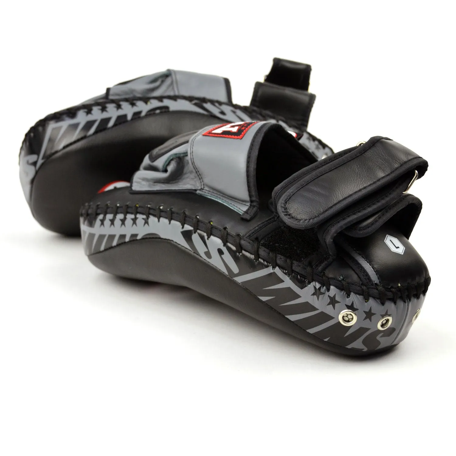 PML23 Twins Black-Grey Hybrid Focus Mitts