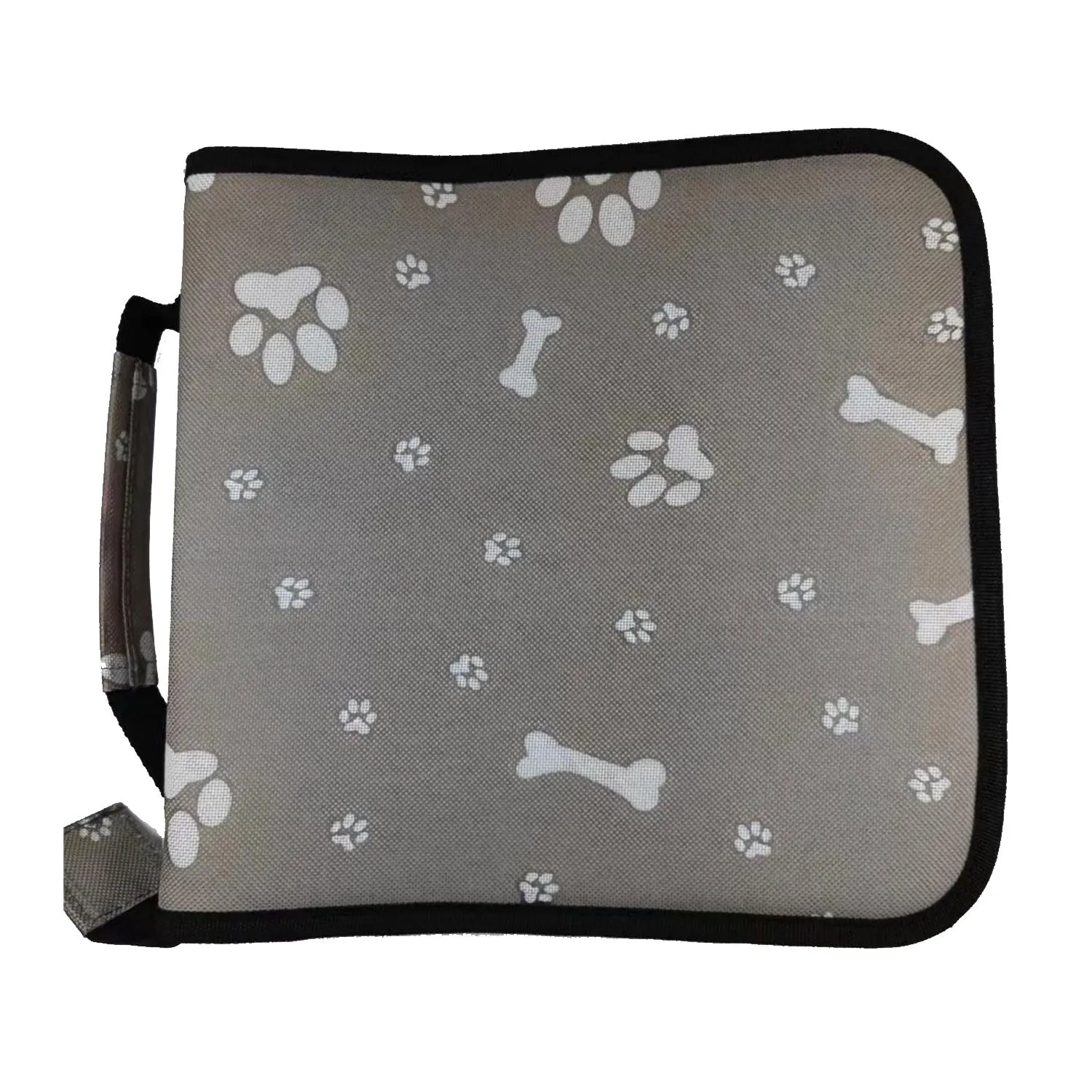 Poppy Crafts Die Storage Folder - Grey Puppy Paw Print