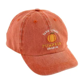 Pumpkin Patch on Orange Kids Hat Toddler Mud Pie