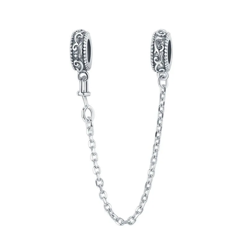 Purple Diamond Punk Beads and Love Drop Charms