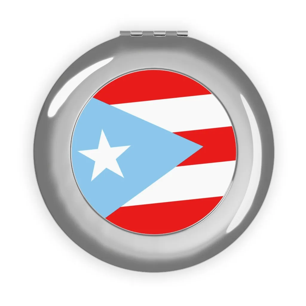 "La Puertoriquena" Compact Travel Mirror