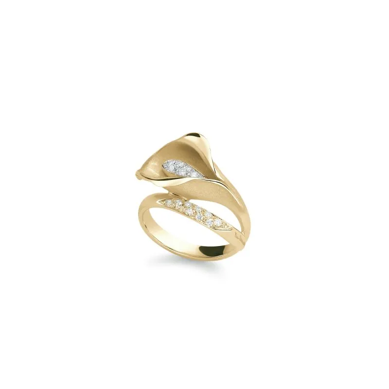 Ring Calla 0.21ct natural diamonds