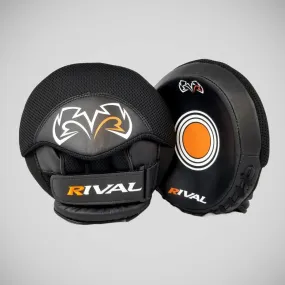 Rival RPM5 Parabolic Punch Mitts Black