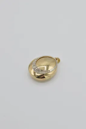 Rose-cut Diamond Locket, 18k