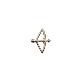 Rose Gold Bow and Arrow - Beloved