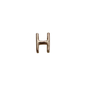 Rose Gold Letter - H
