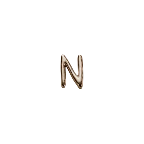 Rose Gold Letter - N