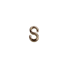 Rose Gold Letter - S