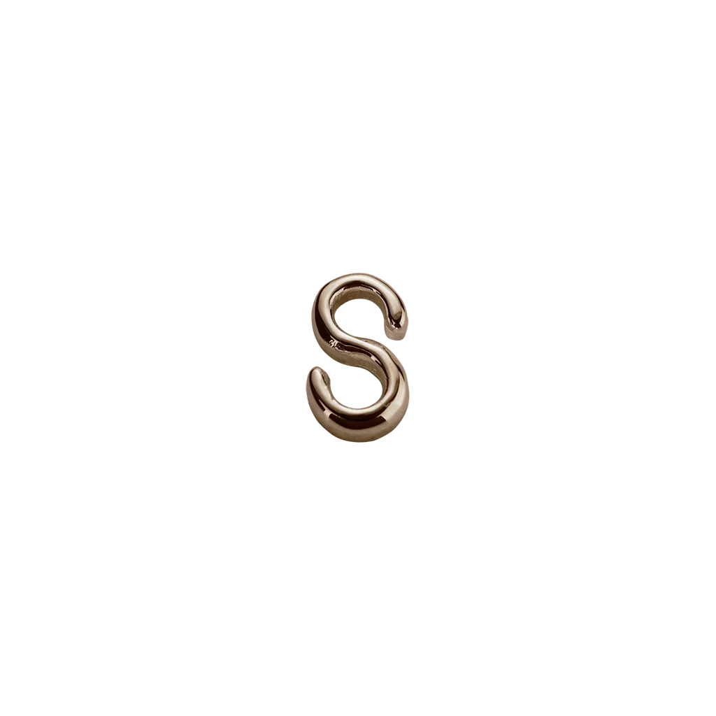Rose Gold Letter - S