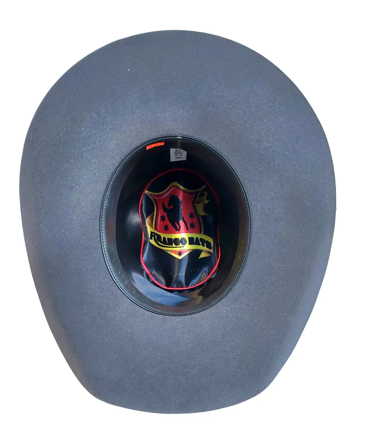 RRango Hats Conejo Fine Wool Felt Cowboy Hat - Charcoal