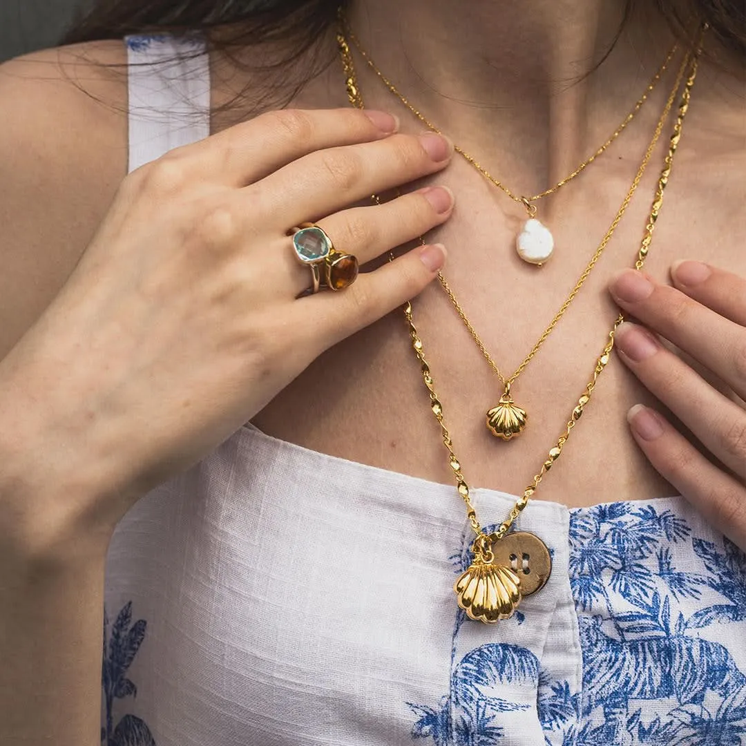 Seahorse Locket | Rose Gold