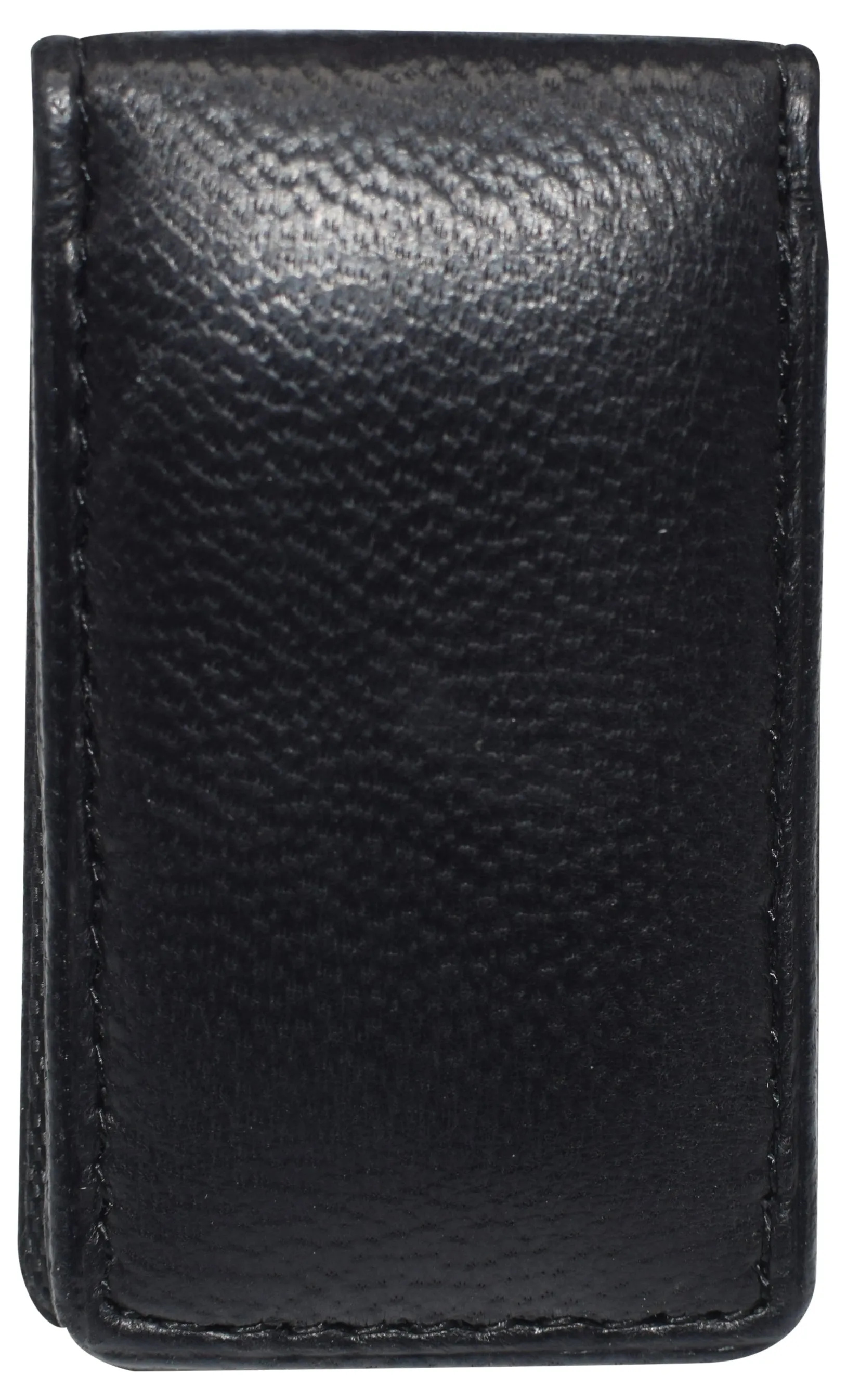 Slim Magnetic Money Clip Hunter Leather Business Card Holder for Men