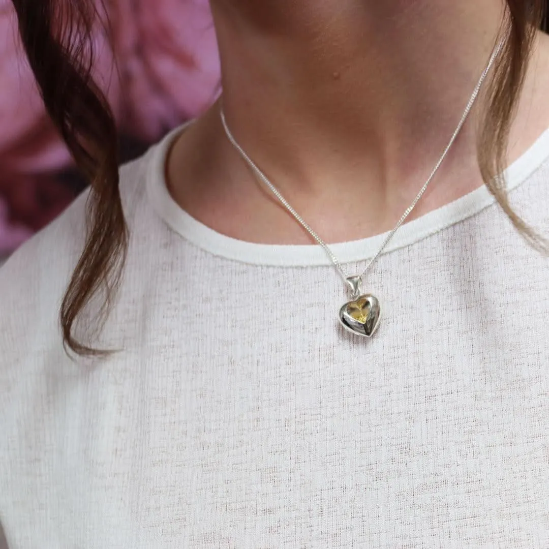 Song In My Heart Locket | Gold