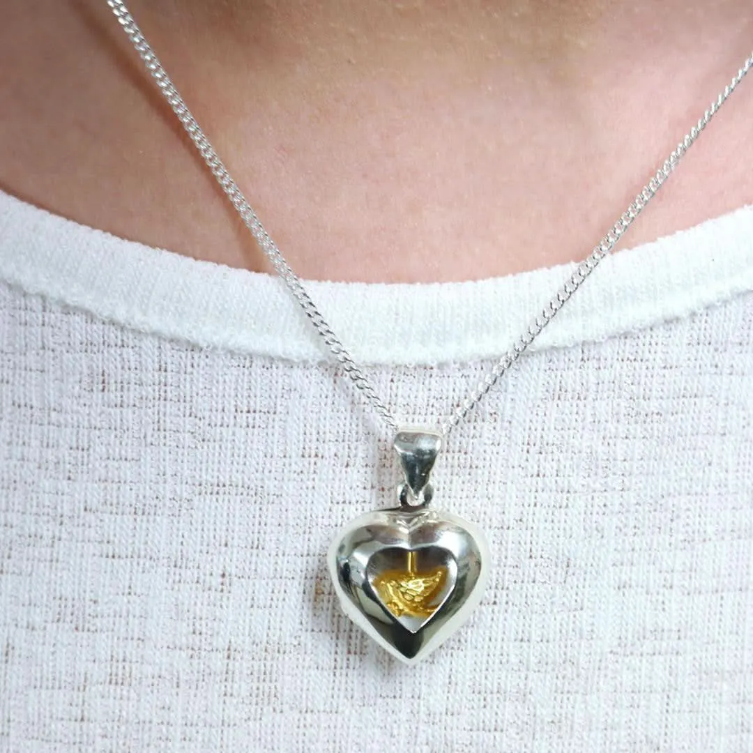 Song In My Heart Locket | Gold