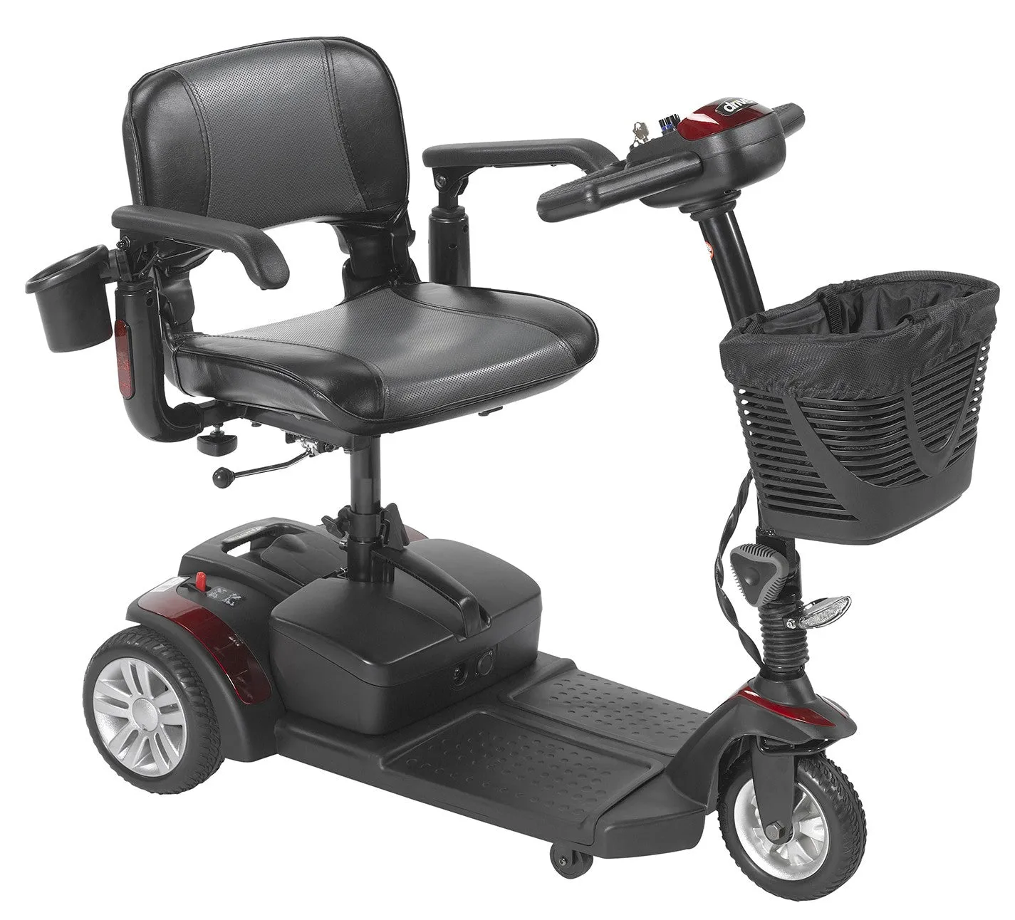 Spitfire EX2 3-Wheel Travel Scooter with 12AH Battery
