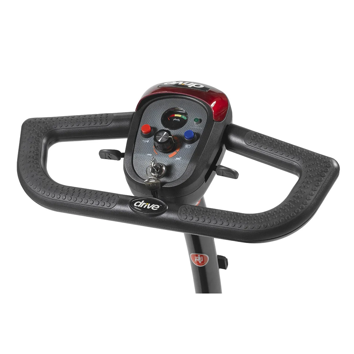 Spitfire EX2 3-Wheel Travel Scooter with 12AH Battery