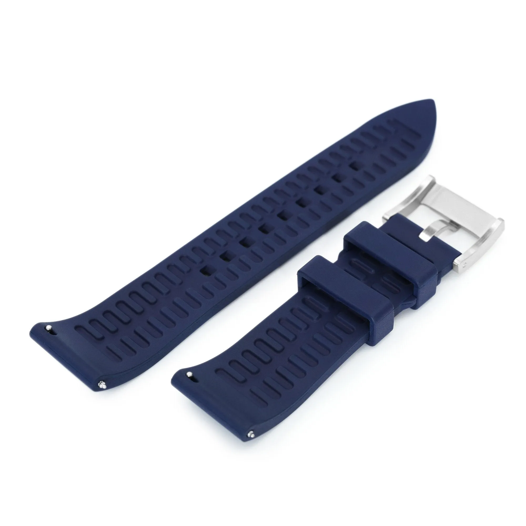 Straight End FKM Bue Rubber Quick Release