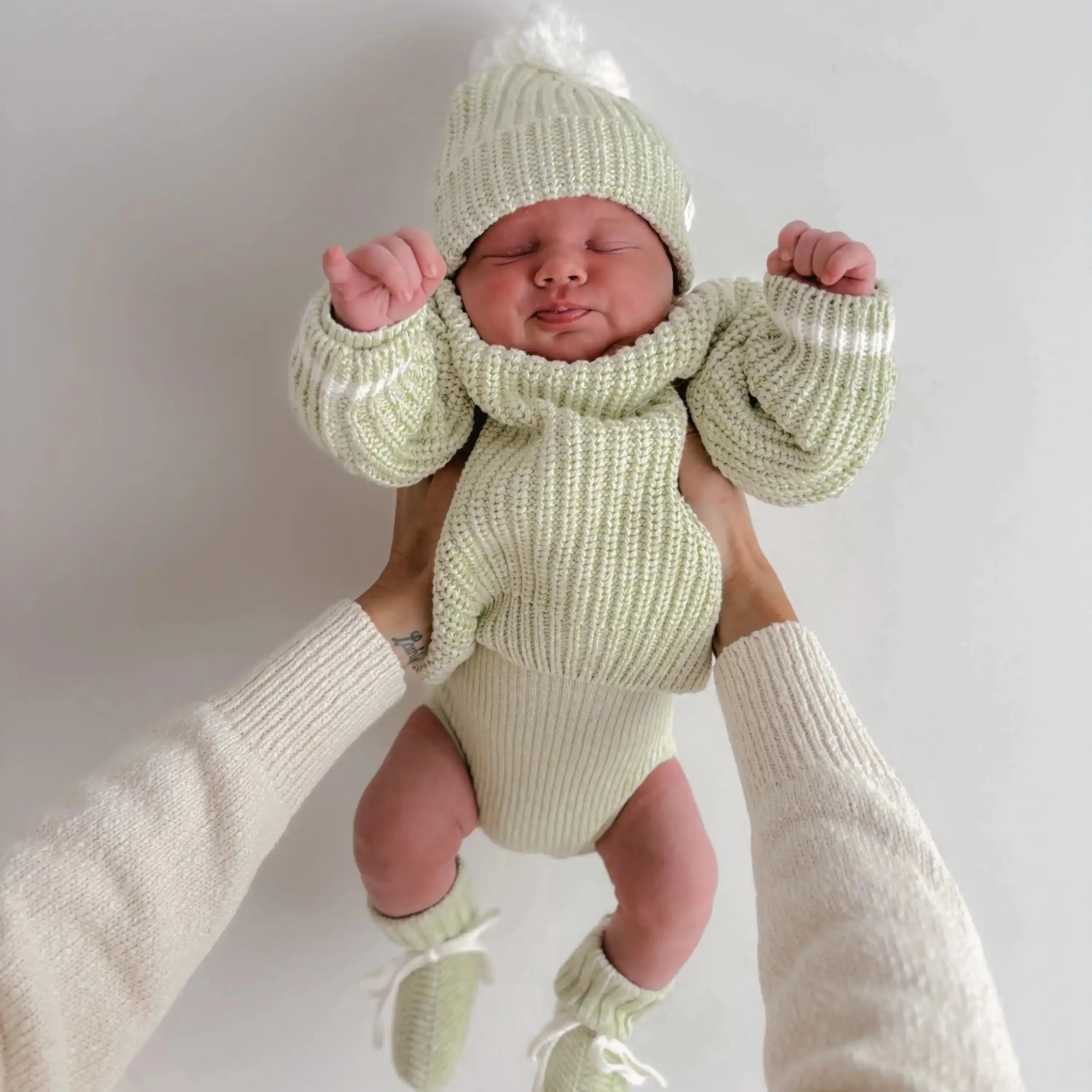 SUPER CHUNKY BEANIE | LIME