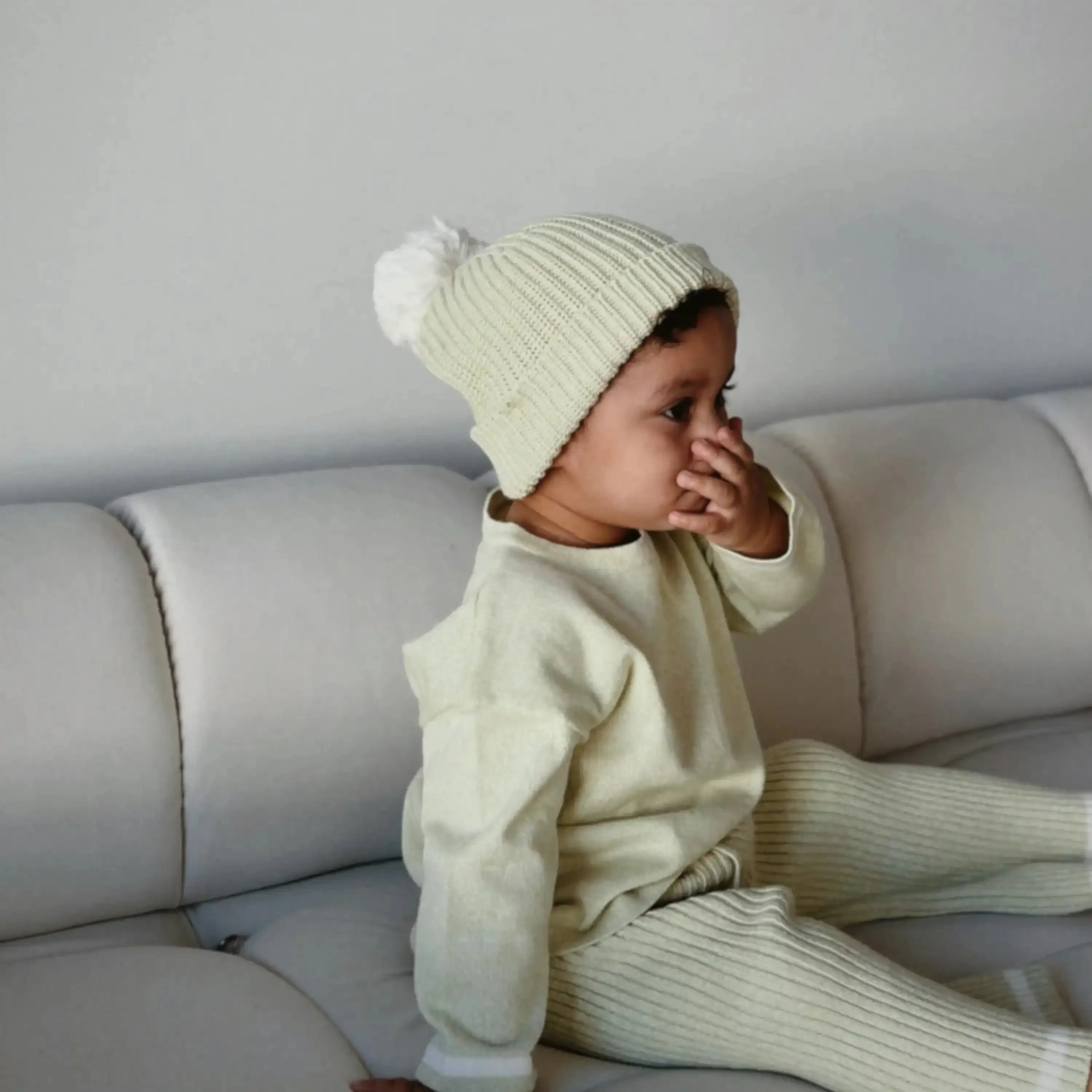 SUPER CHUNKY BEANIE | LIME