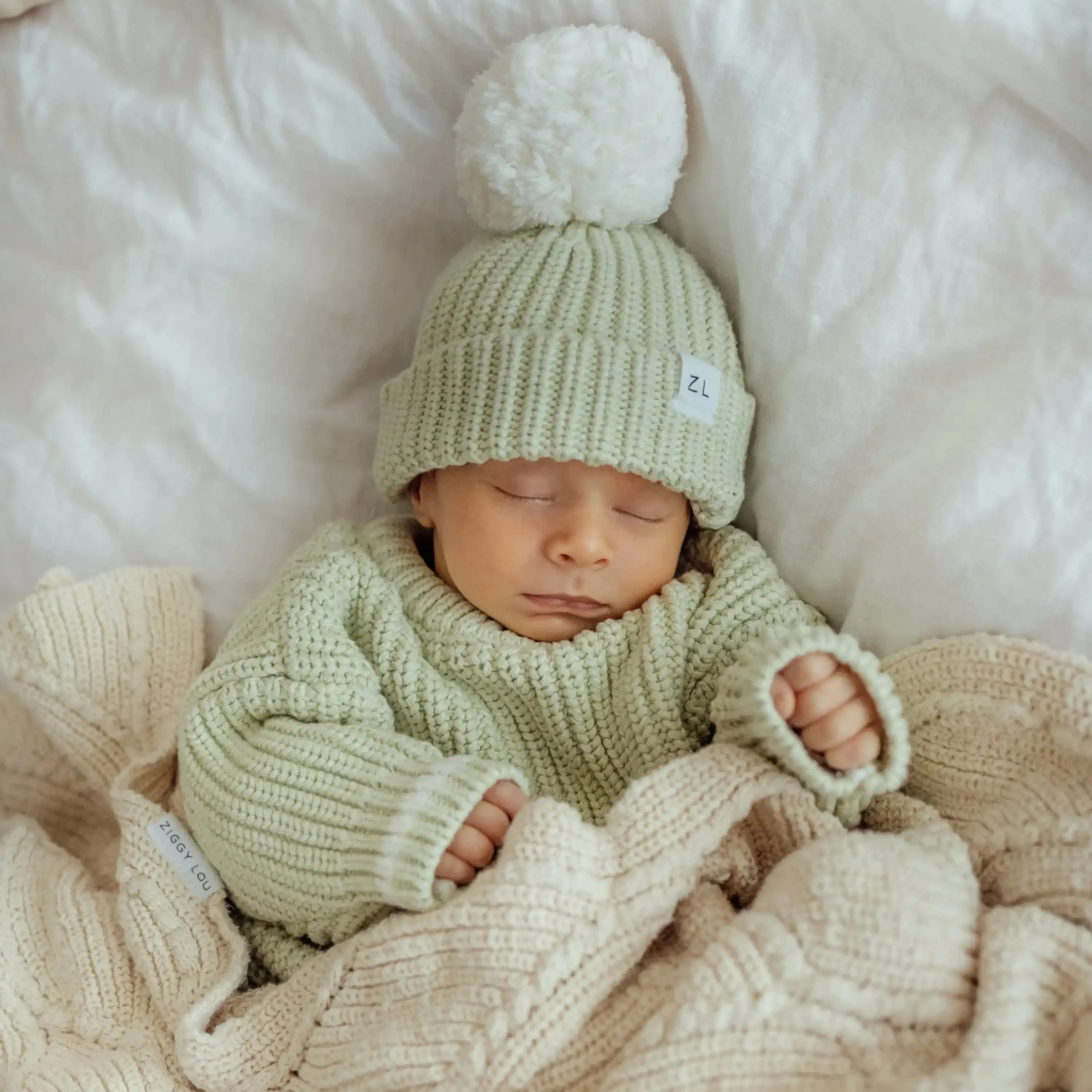 SUPER CHUNKY BEANIE | LIME
