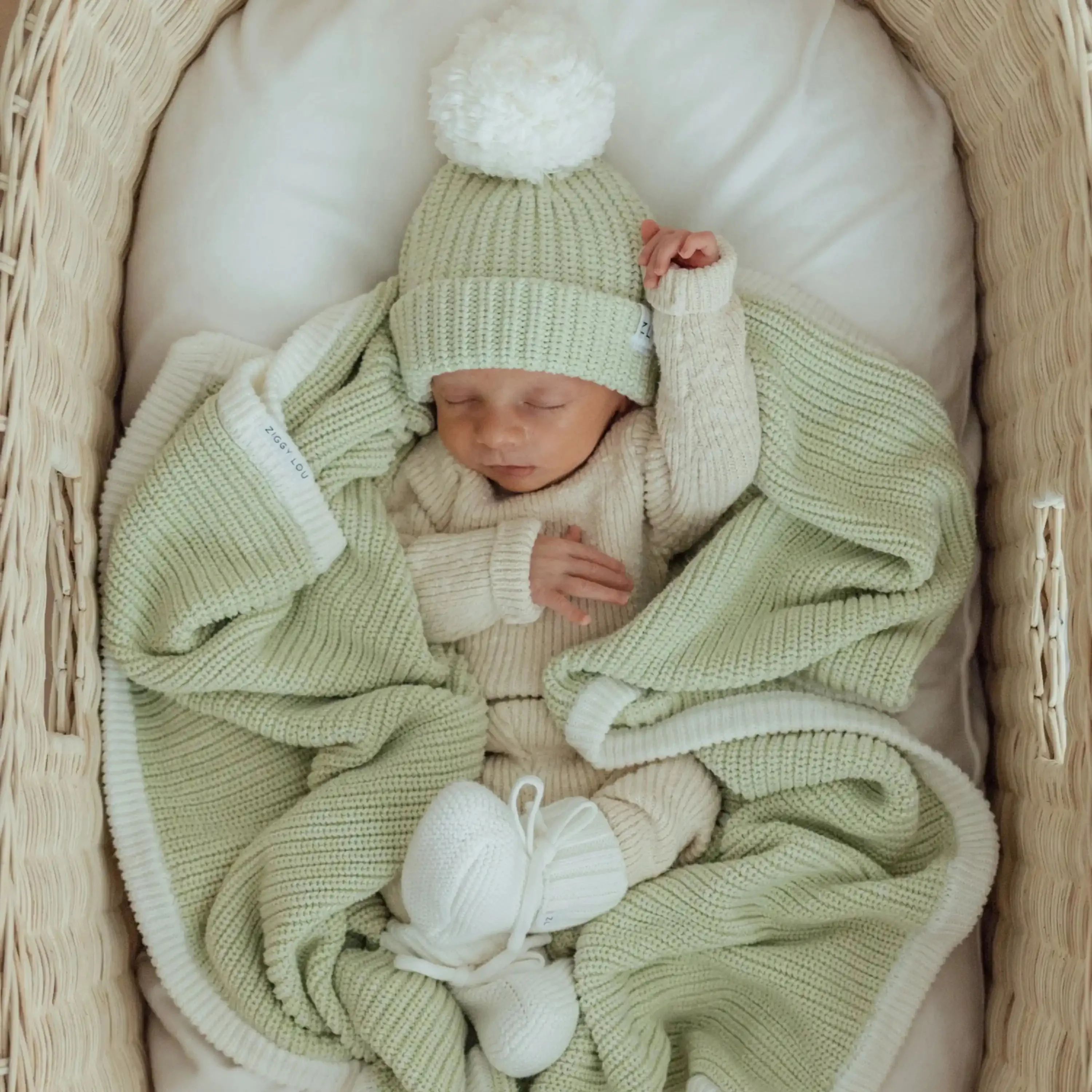 SUPER CHUNKY BEANIE | LIME