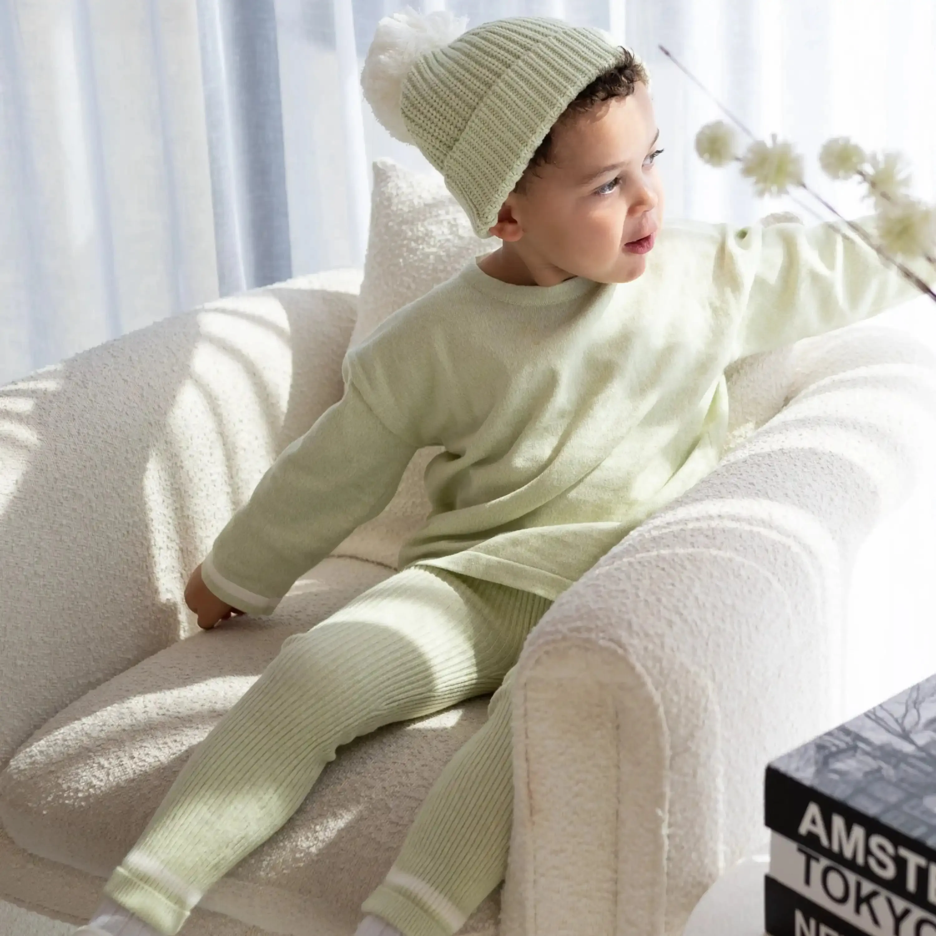 SUPER CHUNKY BEANIE | LIME