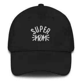 Super Mom Hat, Baseball Cap Women Mother's Day New Mum To Be Expecting Mama Dad Hat Embroidered Birthday Gift
