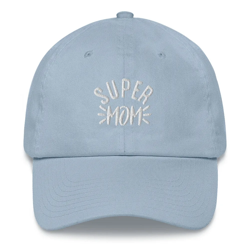 Super Mom Hat, Baseball Cap Women Mother's Day New Mum To Be Expecting Mama Dad Hat Embroidered Birthday Gift