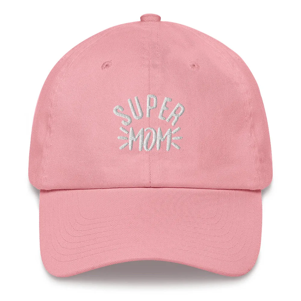 Super Mom Hat, Baseball Cap Women Mother's Day New Mum To Be Expecting Mama Dad Hat Embroidered Birthday Gift