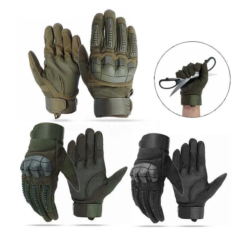 Tactical full finger gloves for outdoor activities