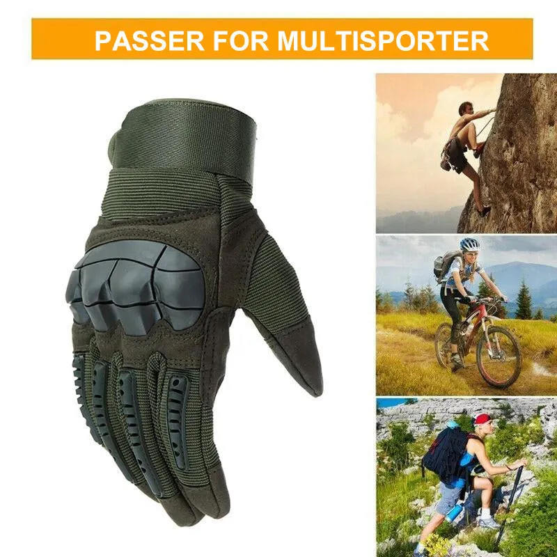 Tactical full finger gloves for outdoor activities
