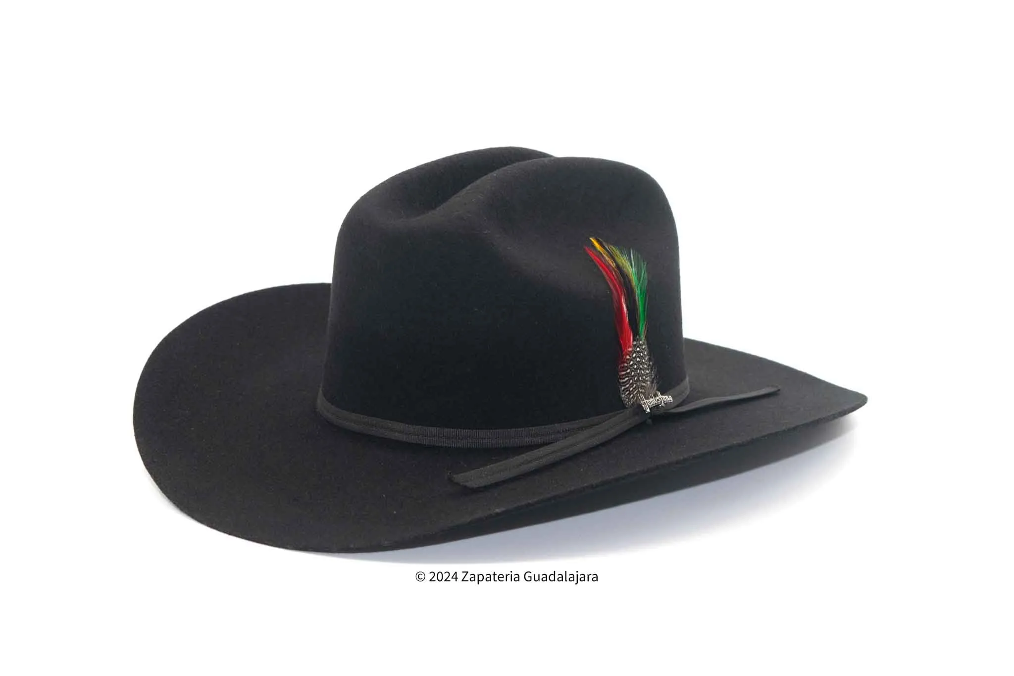 TOMBSTONE 10X MEN CHAPARRAL BLACK WOOL COWBOY HAT